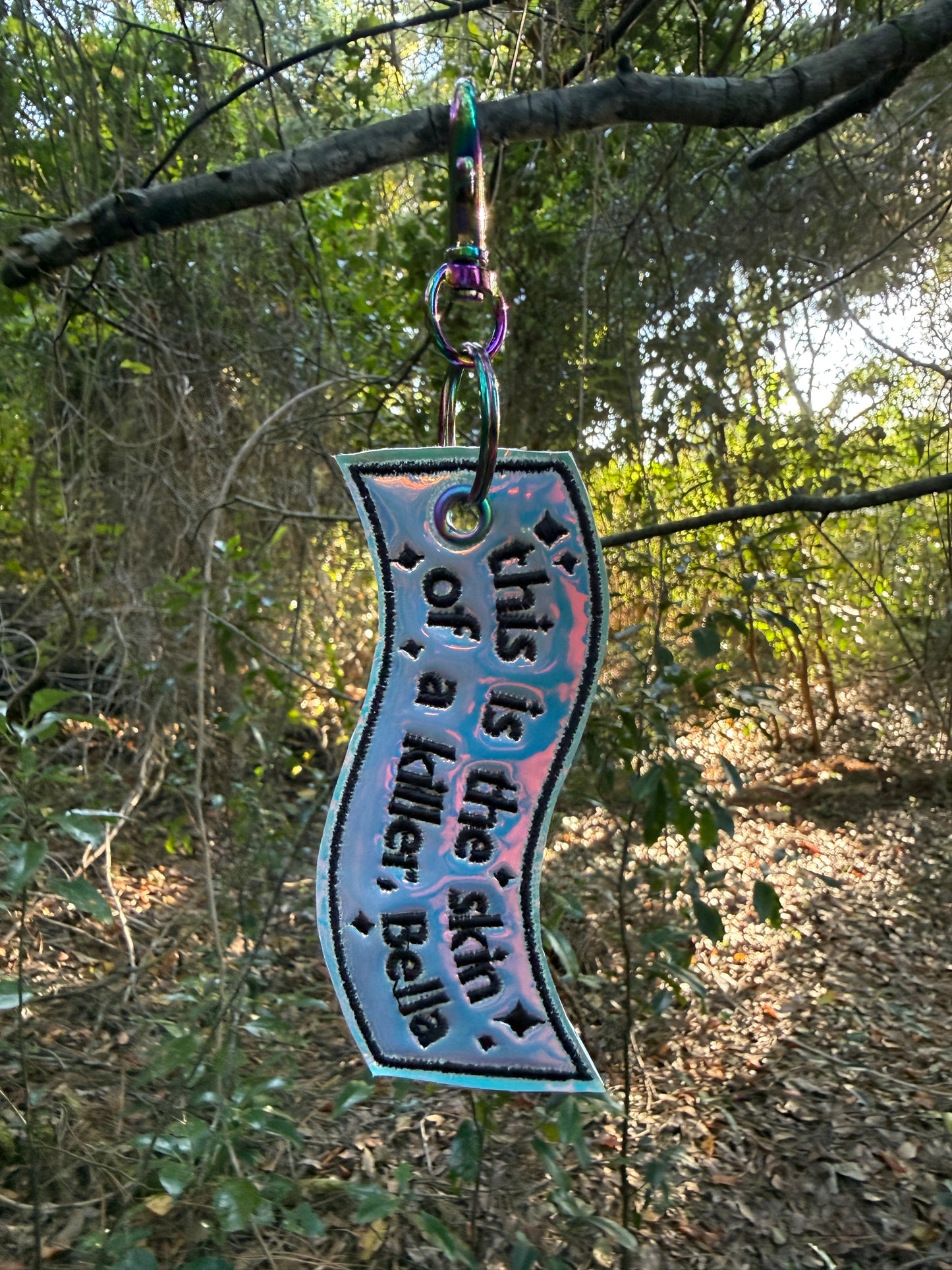 Skin of a Killer Twilight Keychain