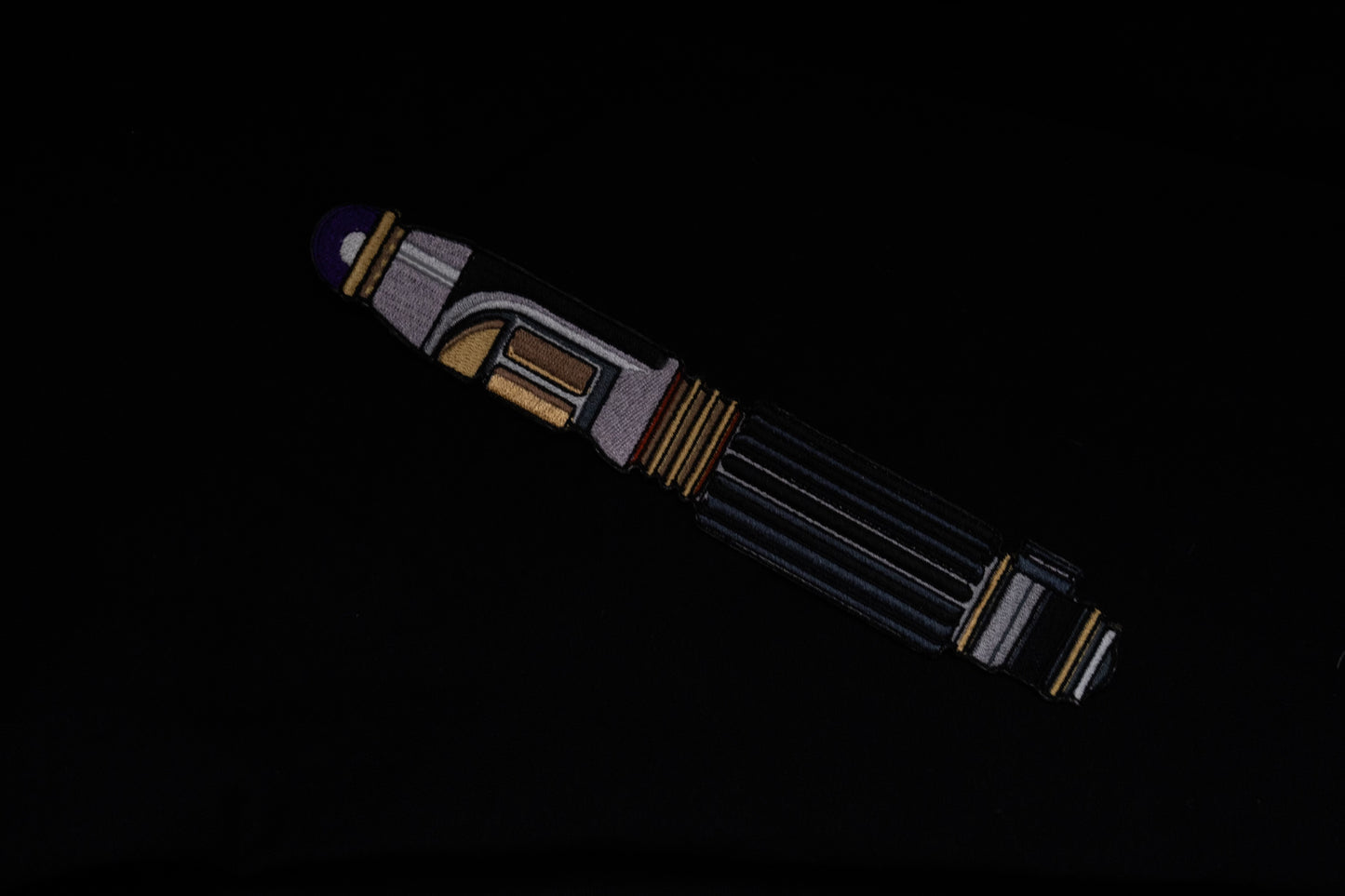 Large Mace Windu Lightsaber Hilt Patch