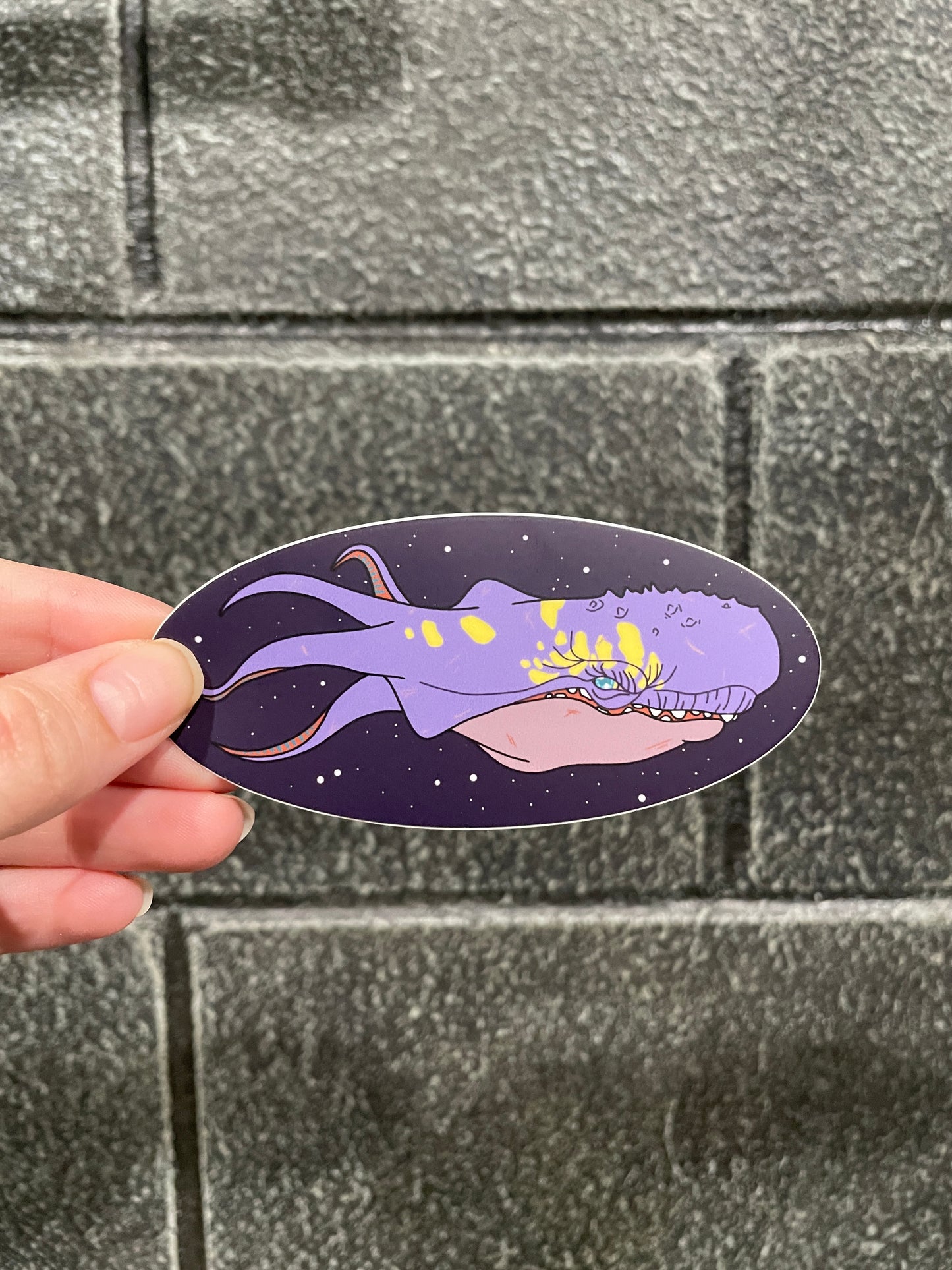 Purrgil Sticker