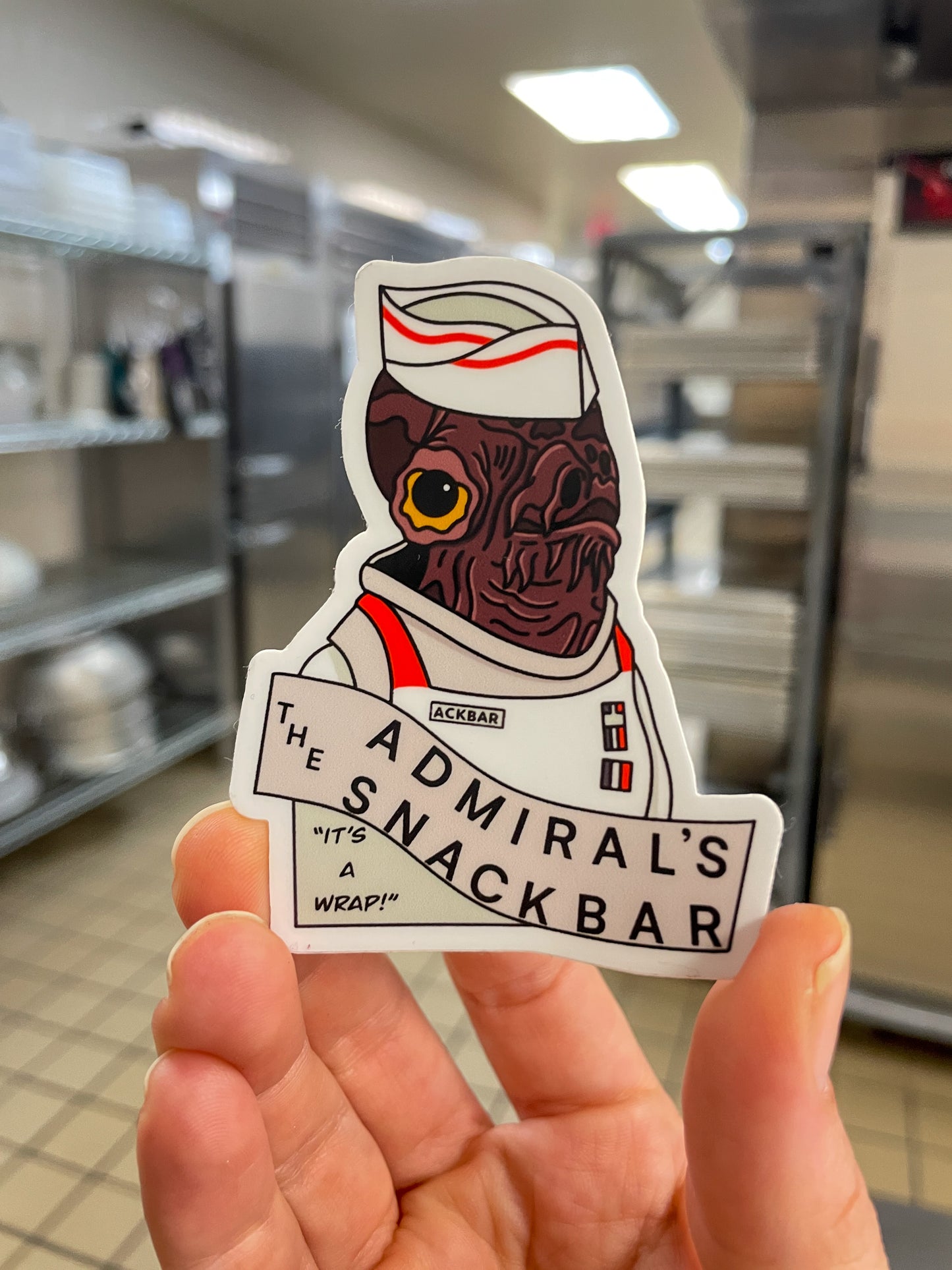 (Sn)Ackbar Sticker