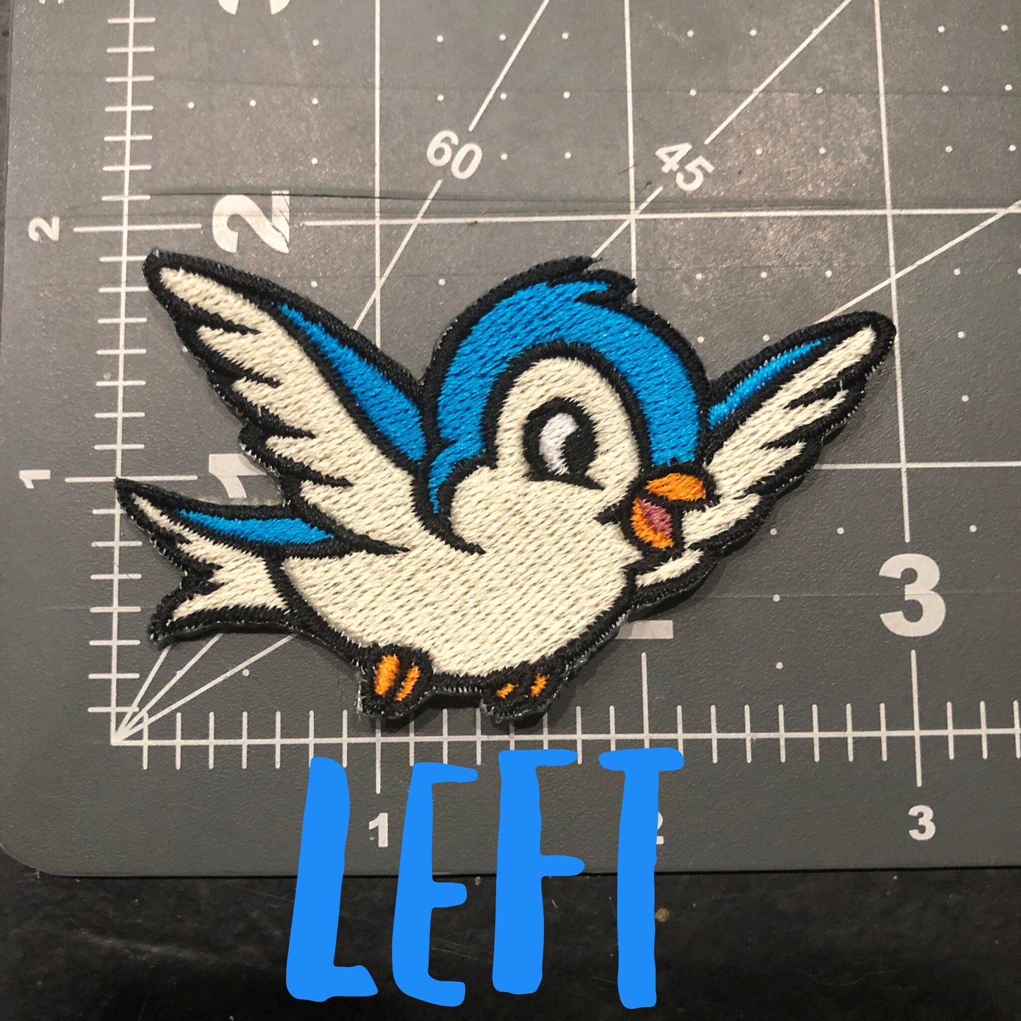 One Princess Bird Patch Custom Colors