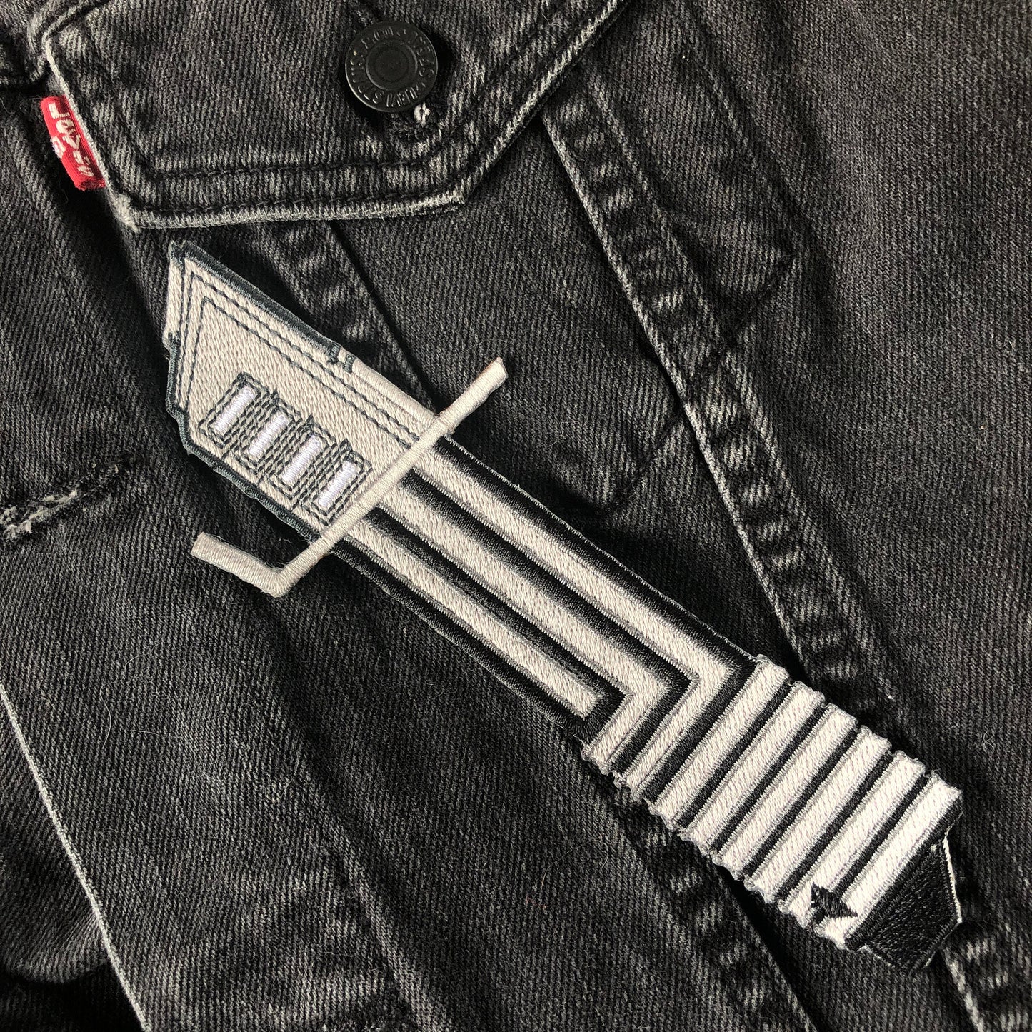 Large Darksaber Hilt Patch
