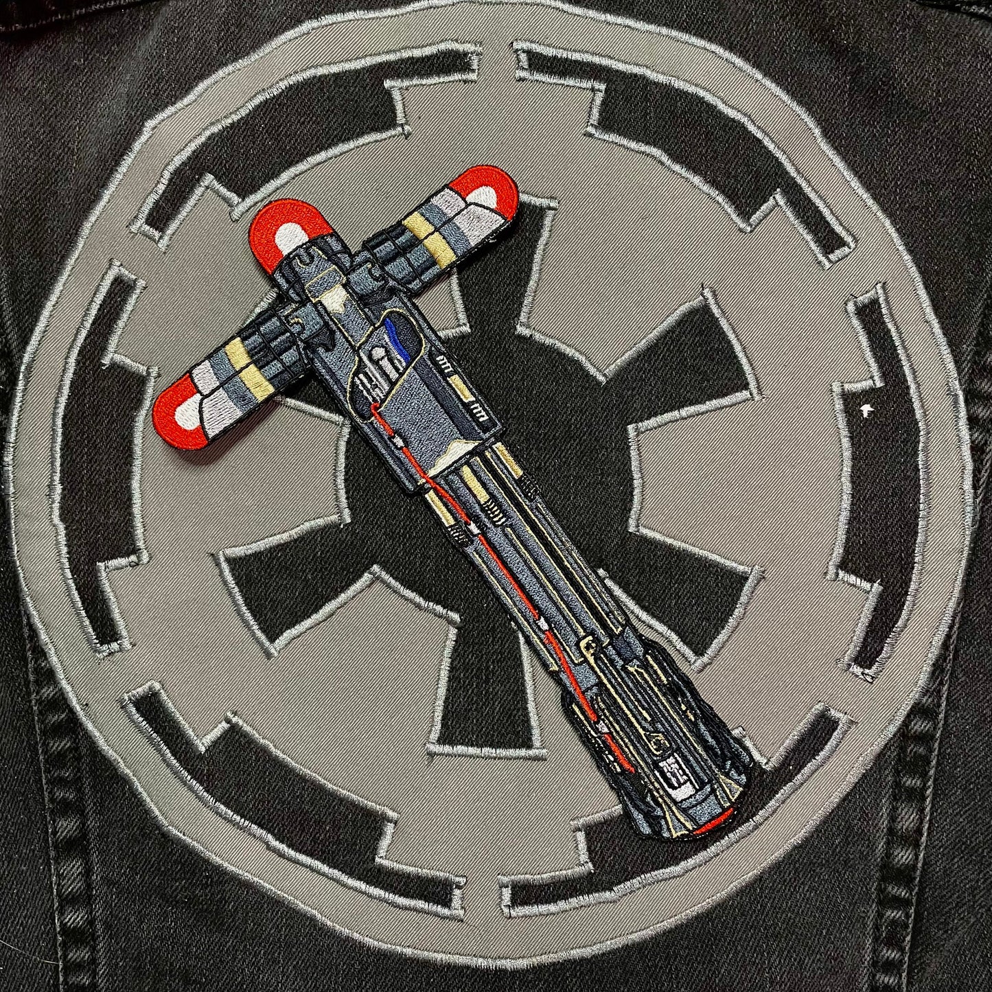 Large Kylo Ren Lightsaber Hilt Patch
