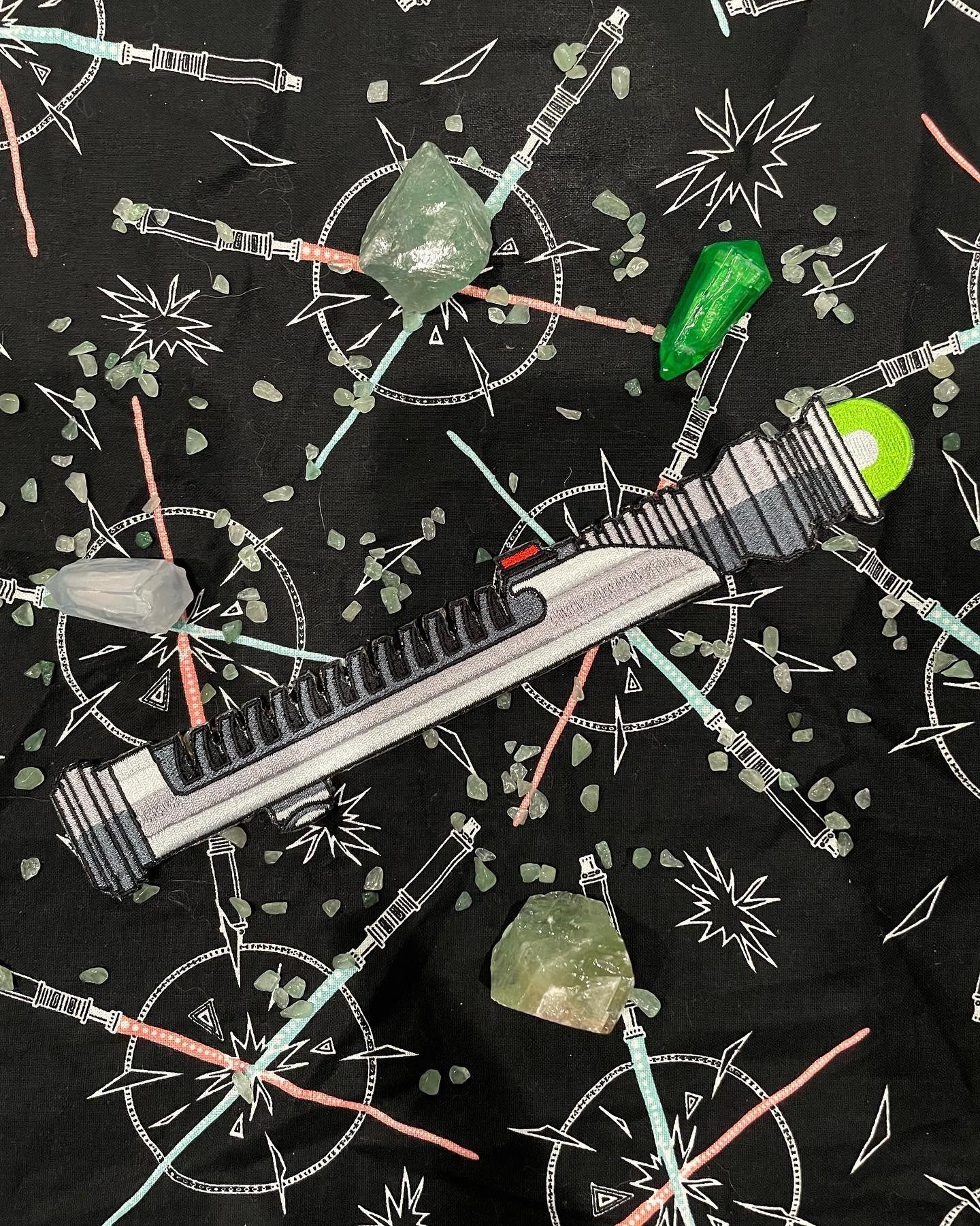 Large Qui-gon Jinn Lightsaber Hilt