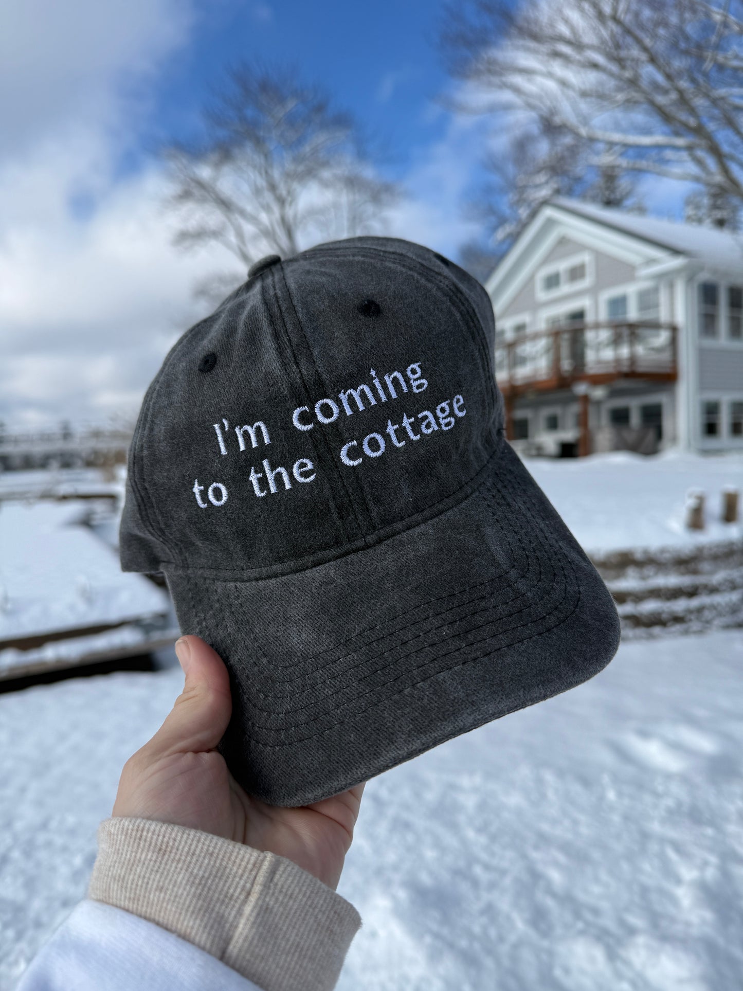 Hot Hockey Cottage Hat