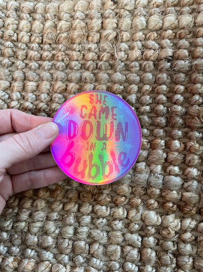 Bubble Sticker