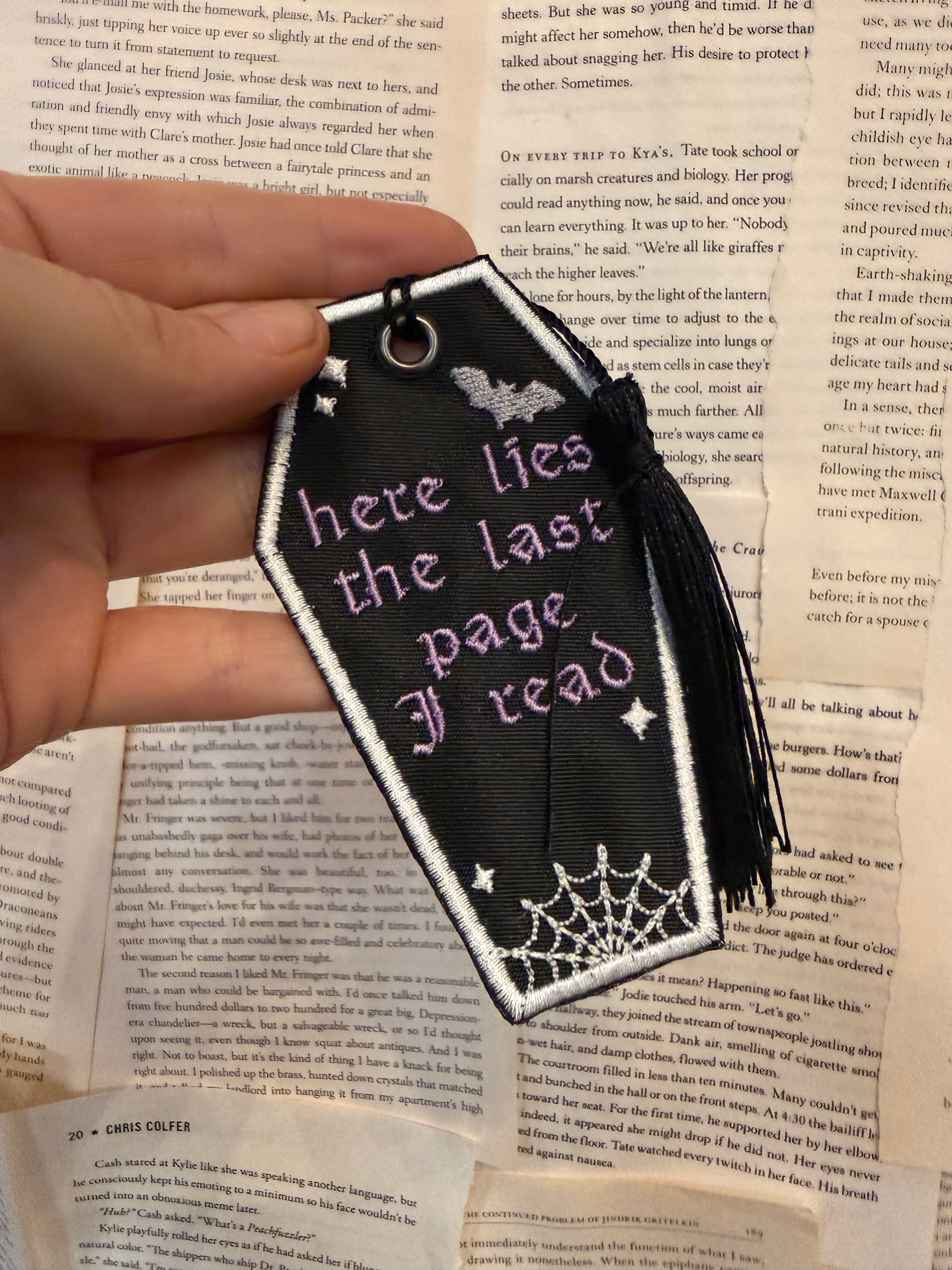 RIP Page Bookmark