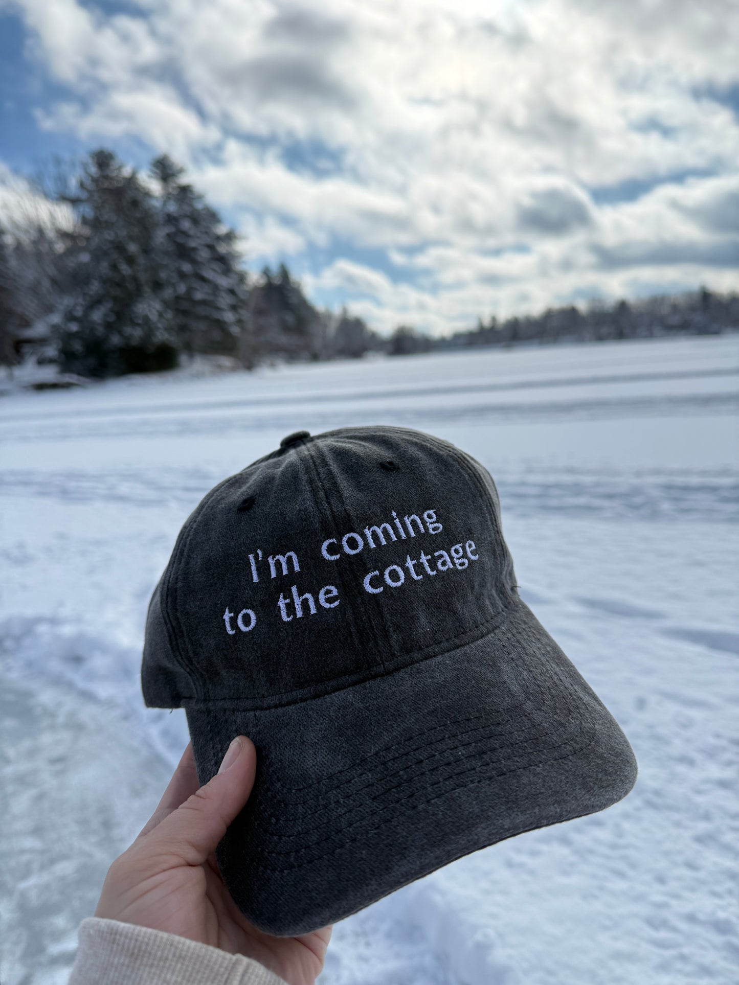 Hot Hockey Cottage Hat