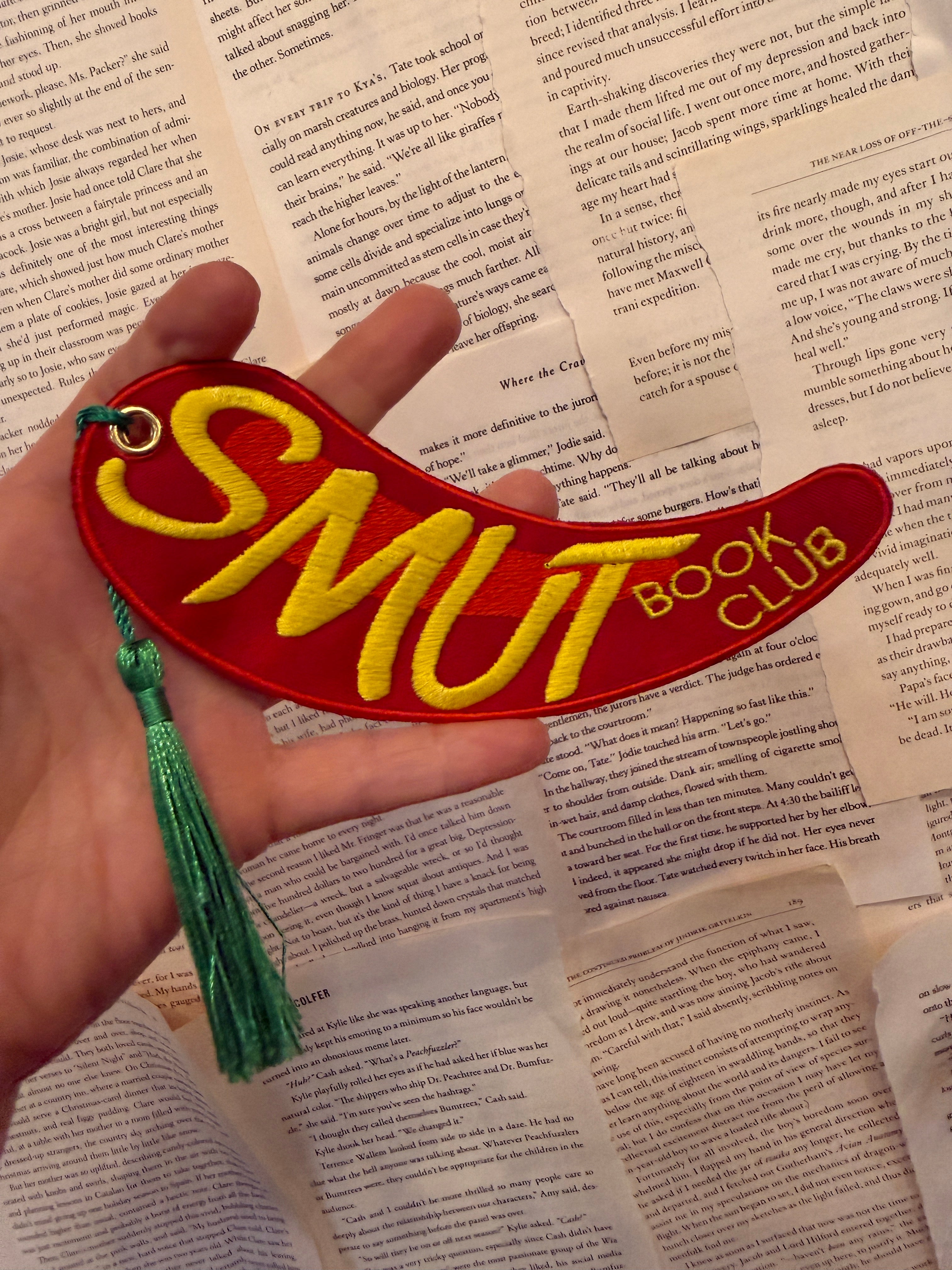 Smut Book Club Bookmark