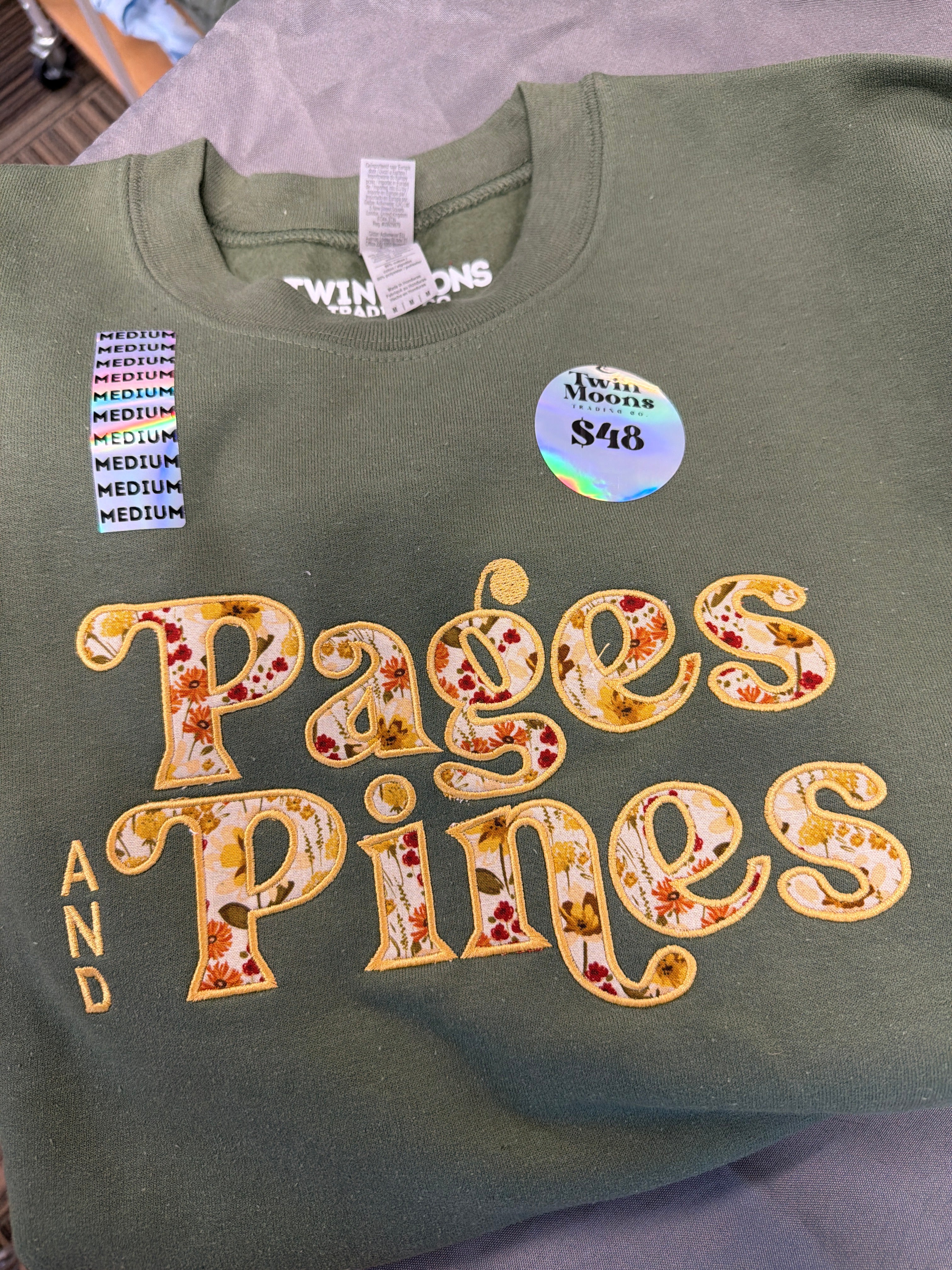 Pages and Pines Camp Sweatshirt