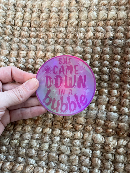 Bubble Sticker