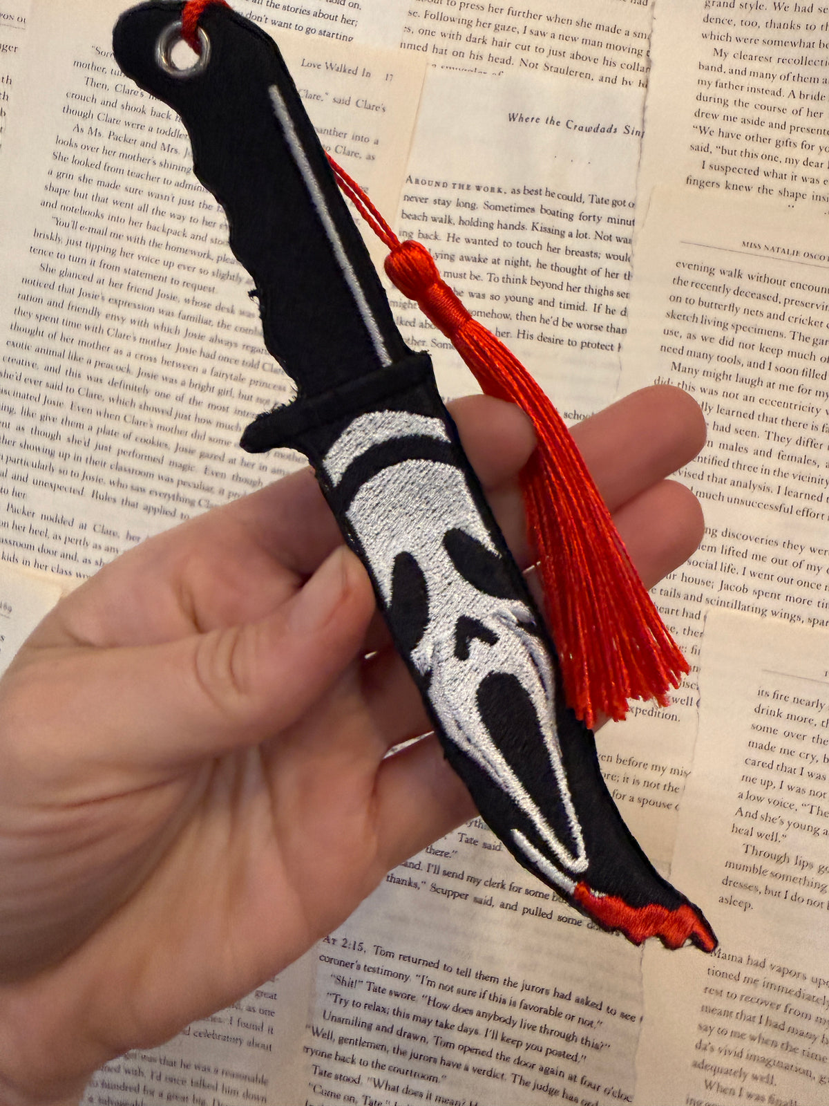 Scream Face Bookmark
