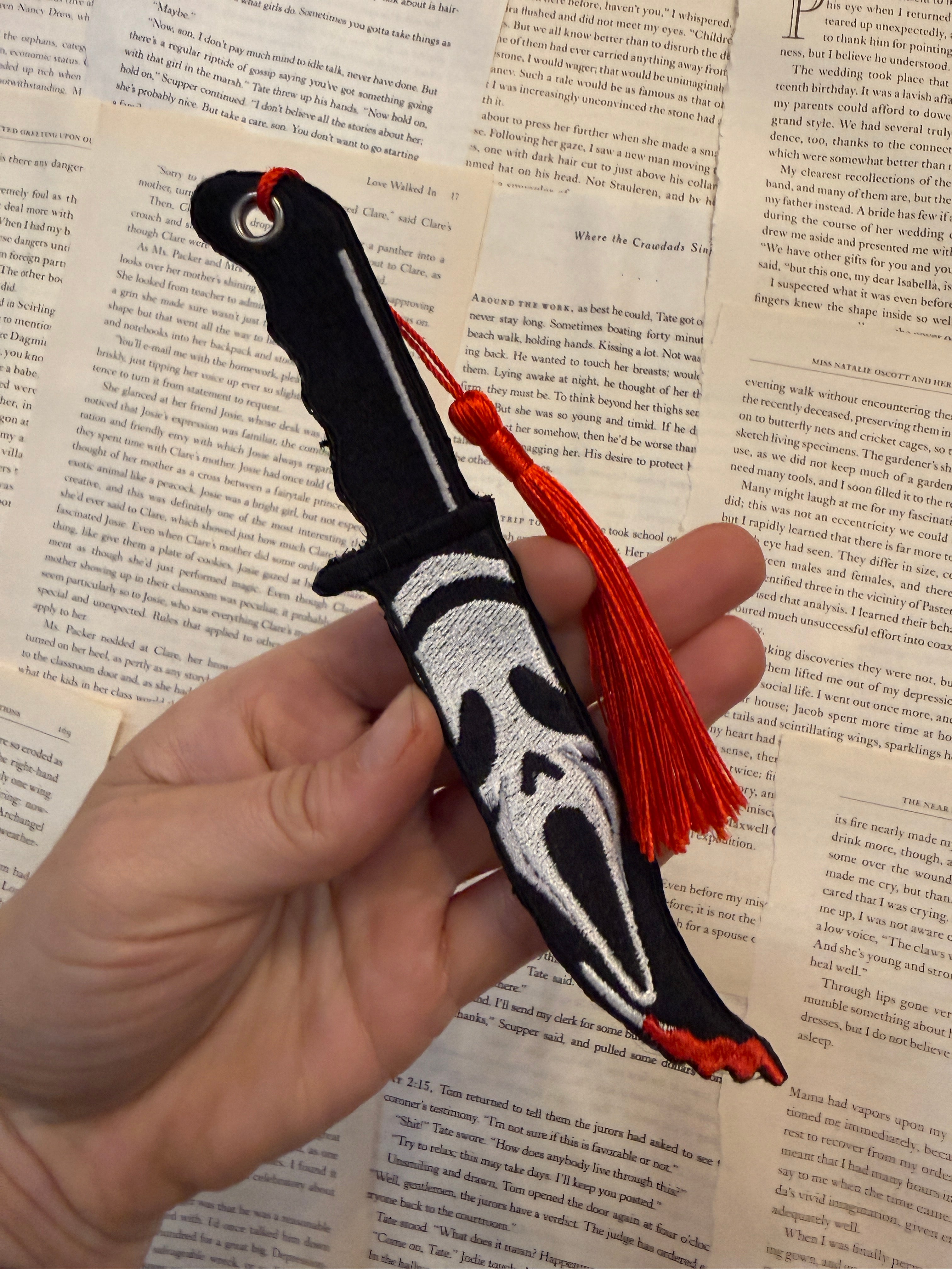 Scream Face Bookmark