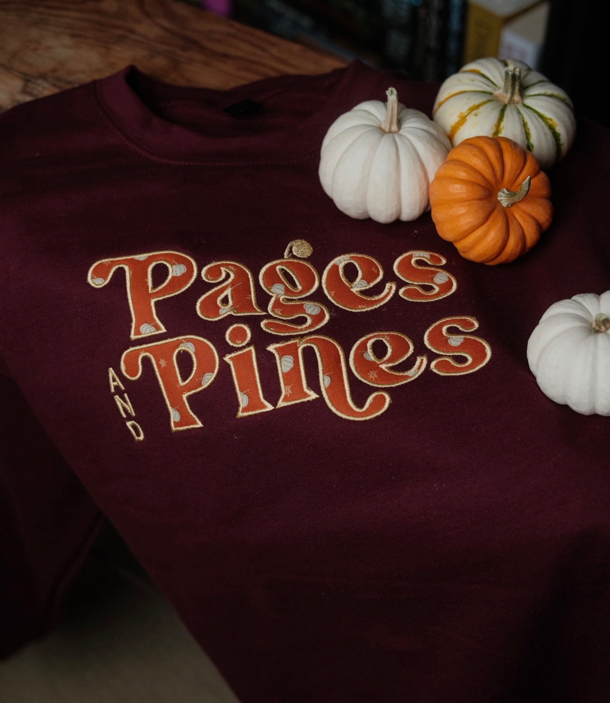 Pages and Pines Camp Sweatshirt