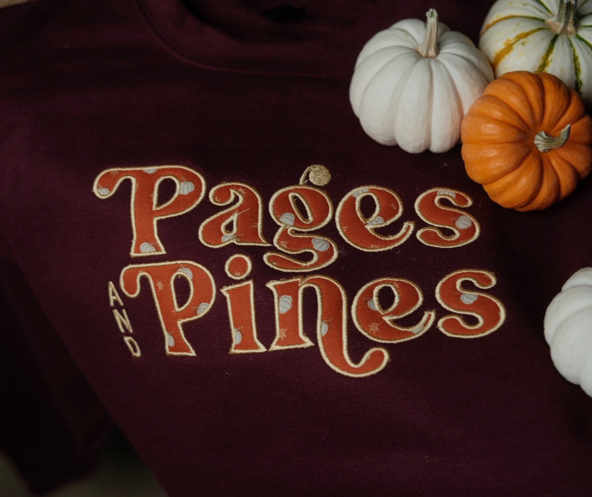 Pages and Pines Camp Sweatshirt