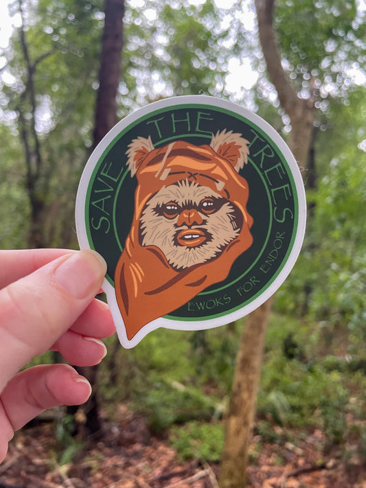 Ewoks for Endor Sticker