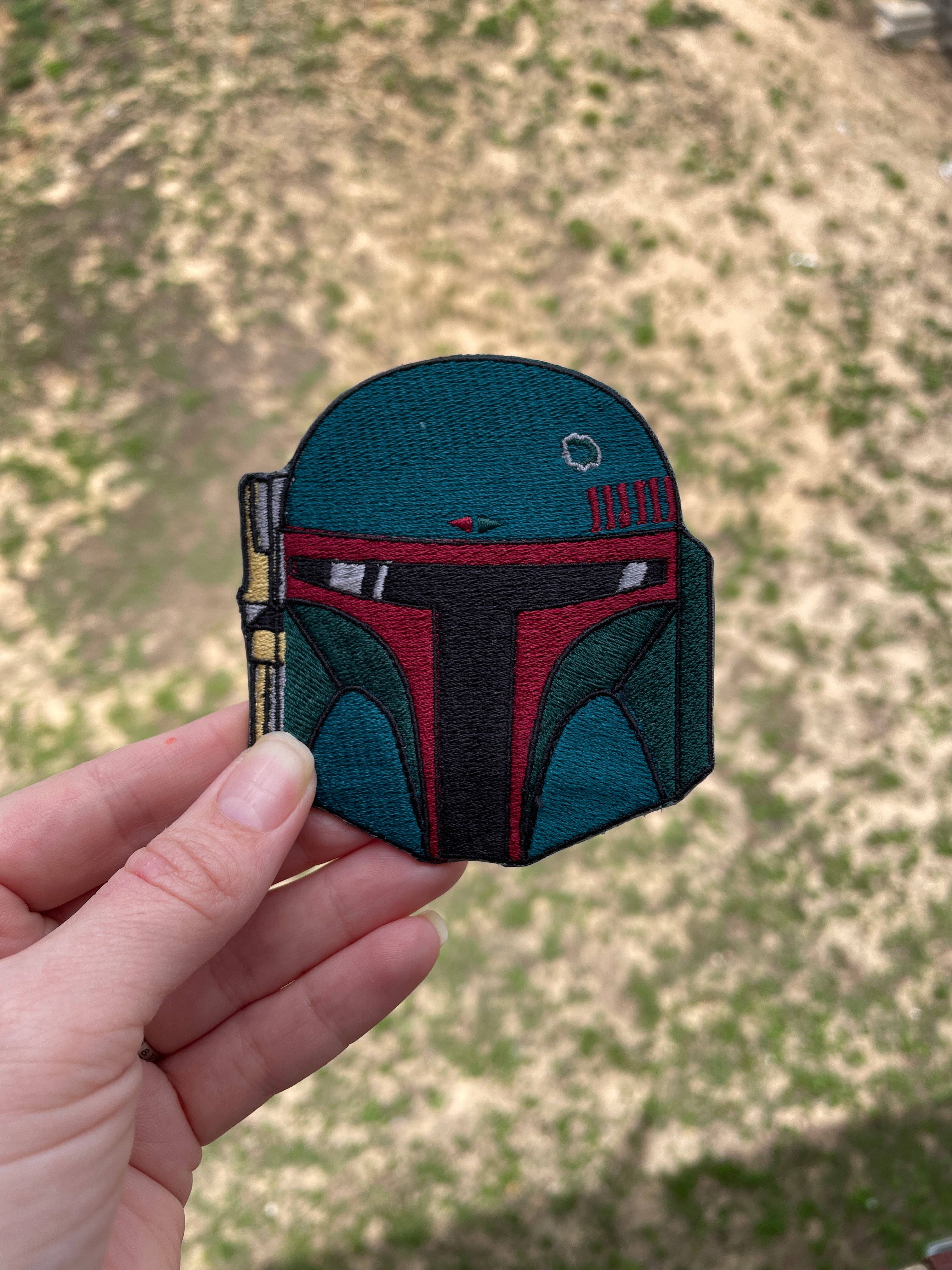 Boba Fett Helmet Patch