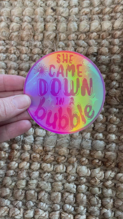 Bubble Sticker