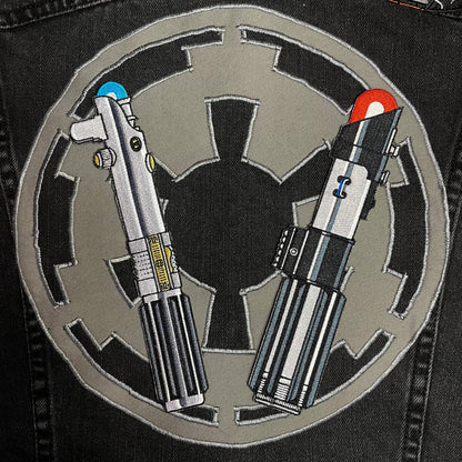 Large Anakin and Vader Lightsaber Hilt Patches