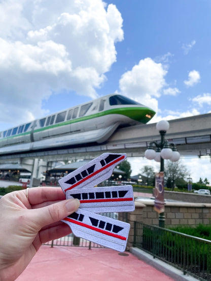 Set of 3 Mini Monorail Patches