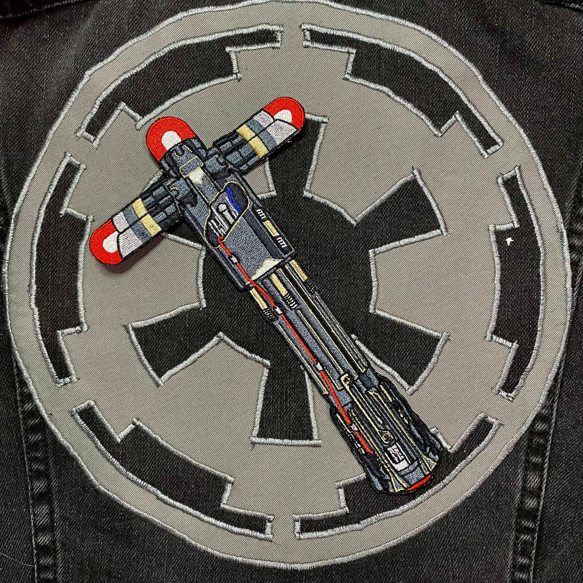 Star Wars Galaxy Round Patch, Rebel Alliance Logo, Embroidered