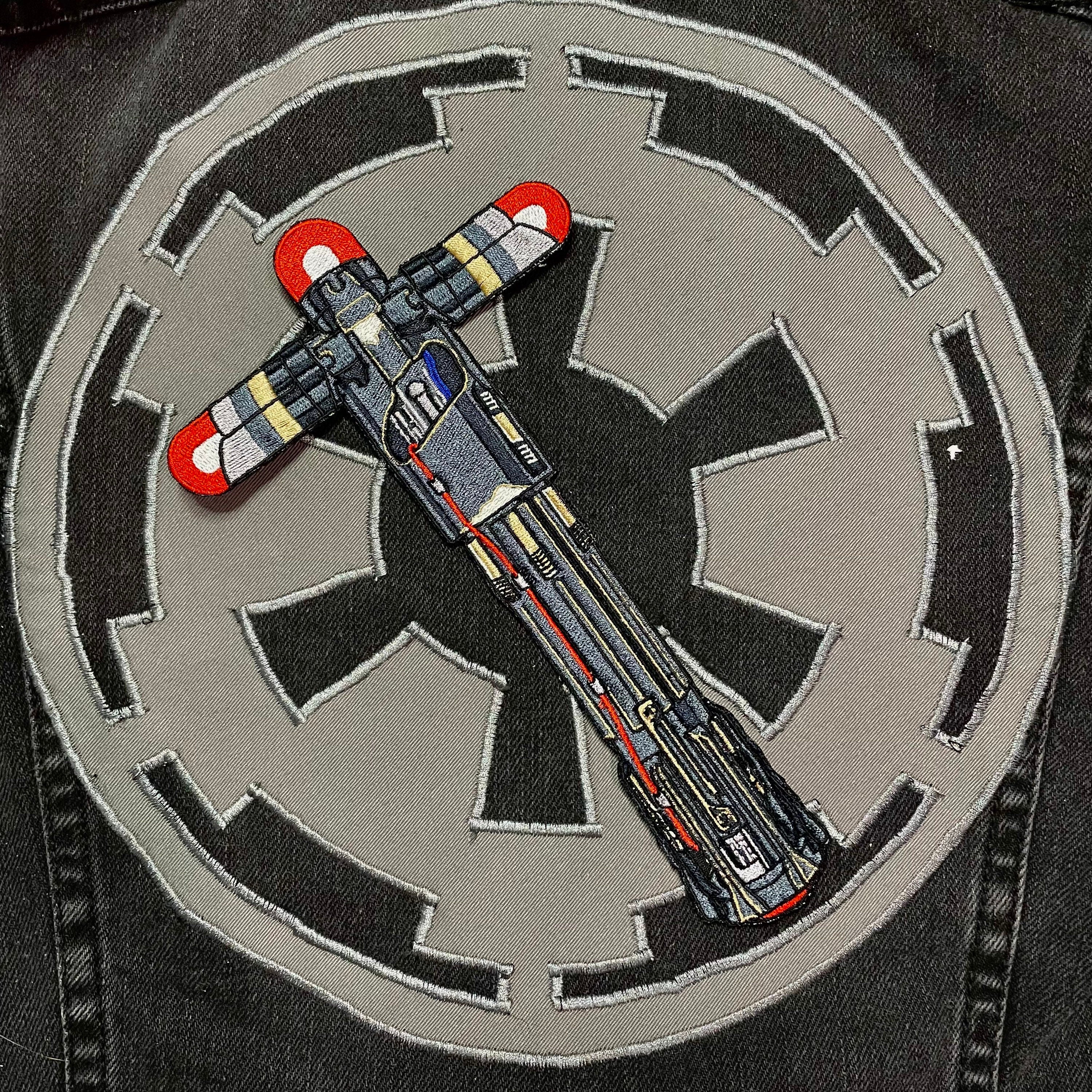 Large Kylo Ren Lightsaber Hilt Patch
