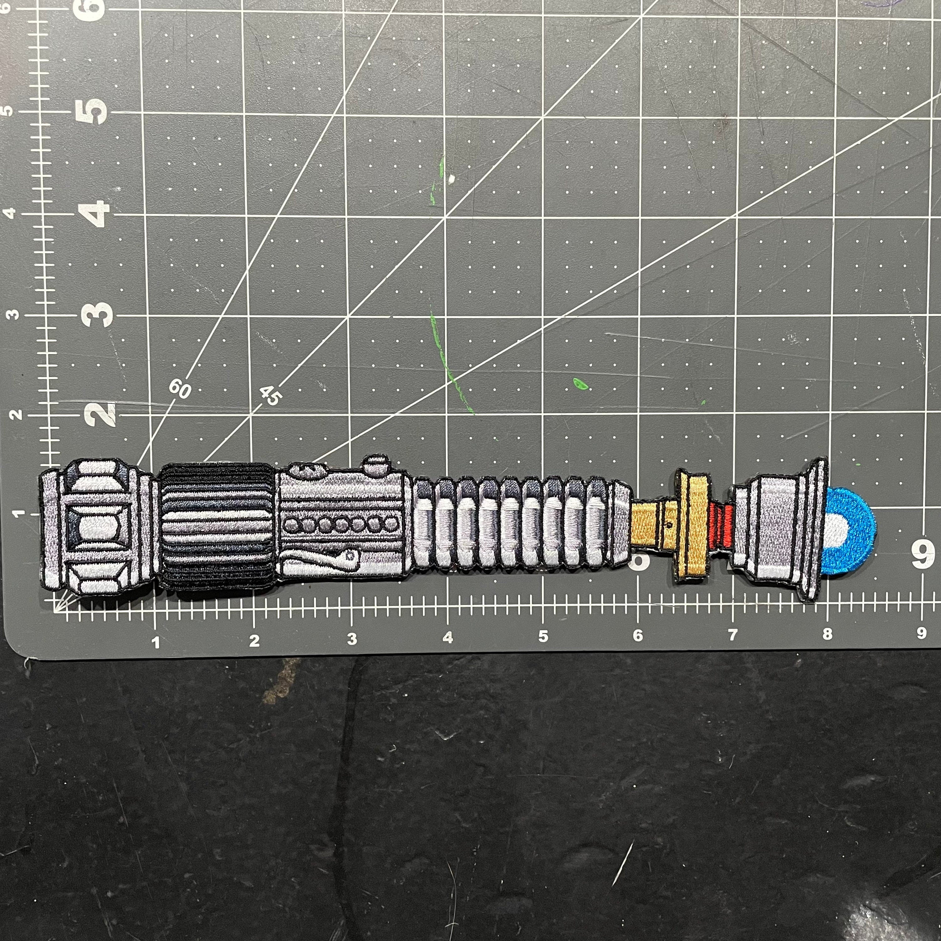 Large Obi-Wan Lightsaber Hilt Patch